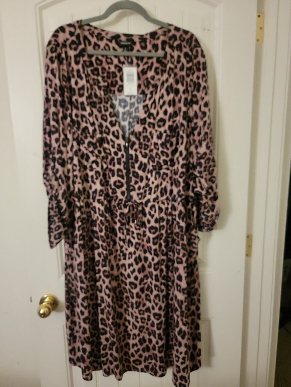 Torrid Size 4 Leopard Print Dress